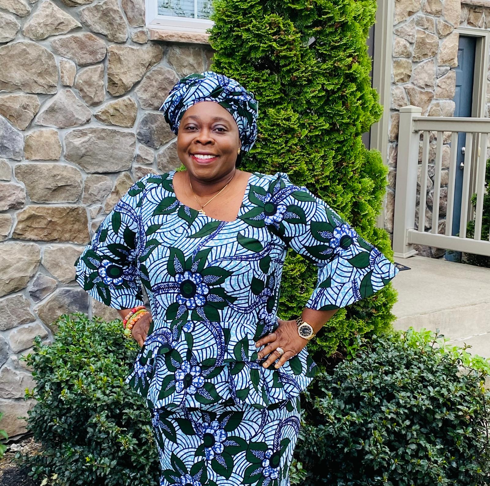 Standing tall in Ankara elegance
